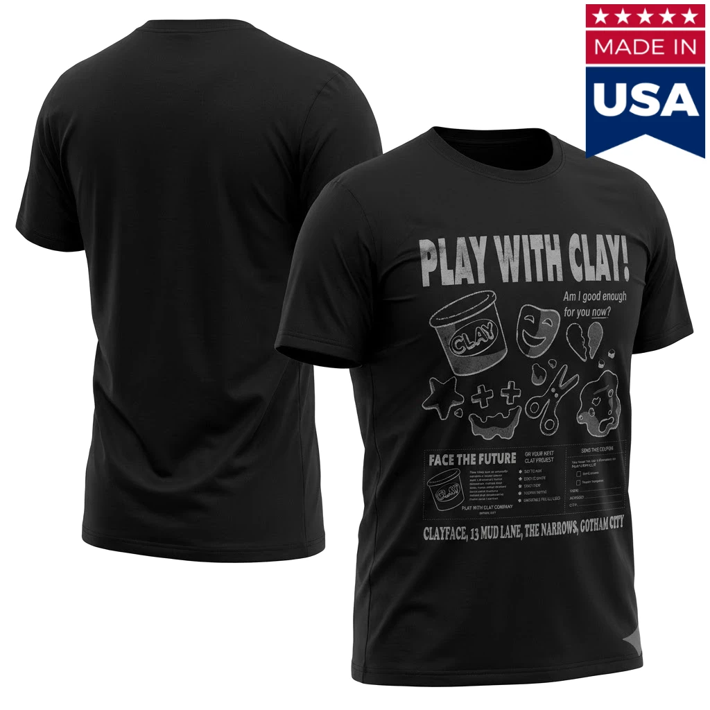 Clayface x Canton Studio 2026 Play With Clay T-Shirt