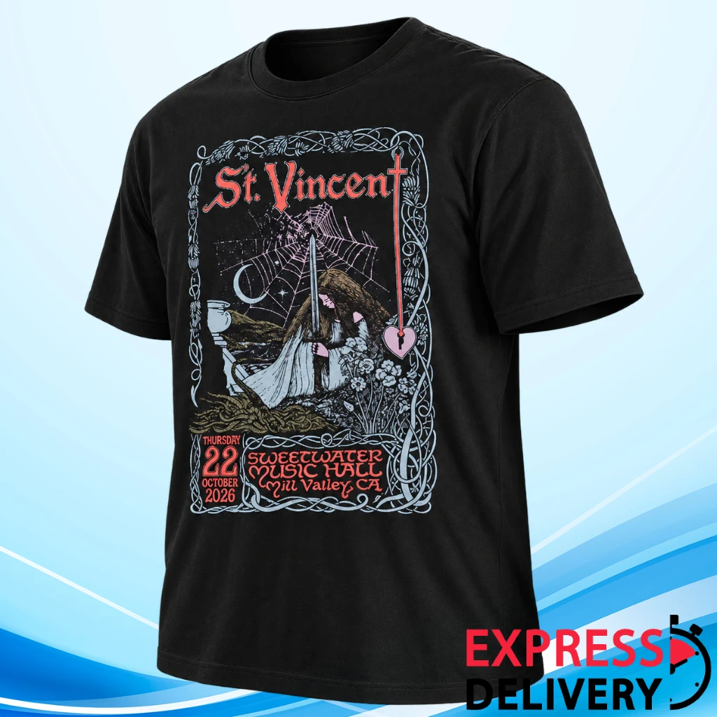 St Vincent Sweetwater Music Hall Event T-Shirt 2026